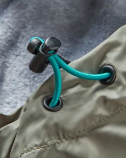 Moonlight Recycled Insulated Pullover - Dusty Olive