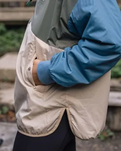 Moonlight Recycled Insulated Pullover - Dusty Olive