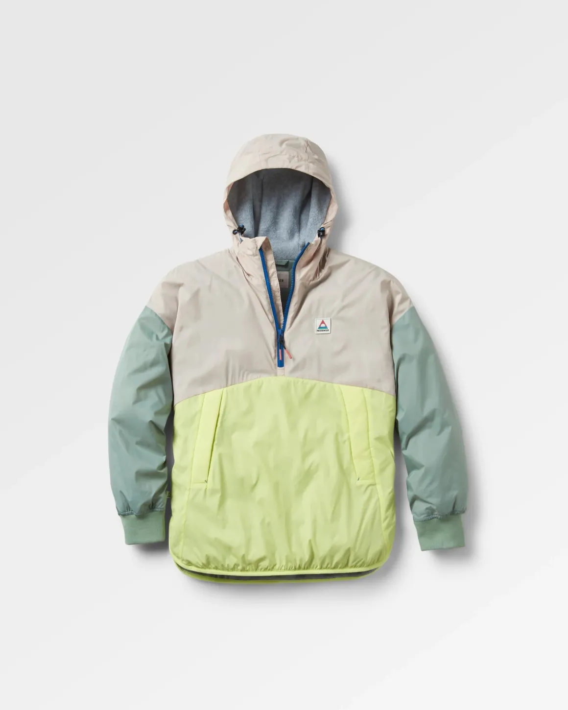 Moonlight Recycled Insulated Pullover - Lime Juice