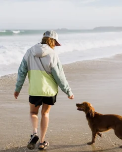 Moonlight Recycled Insulated Pullover - Lime Juice