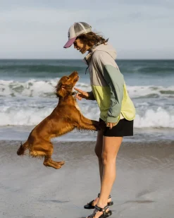 Moonlight Recycled Insulated Pullover - Lime Juice