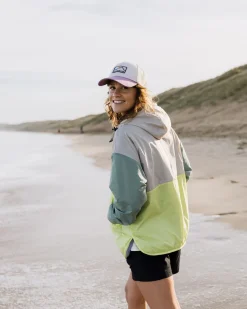 Moonlight Recycled Insulated Pullover - Lime Juice