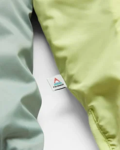 Moonlight Recycled Insulated Pullover - Lime Juice