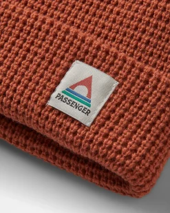 Moss Double Layer Recycled Waffle Hat - Baked Clay