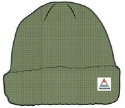 Moss Double Layer Recycled Waffle Hat - Pear Green
