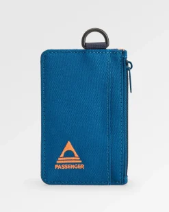 Mountain Recycled Card Holder - Tidal Blue Orange Multi