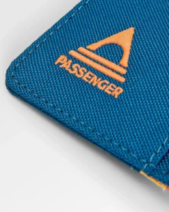 Mountain Recycled Card Holder - Tidal Blue Orange Multi