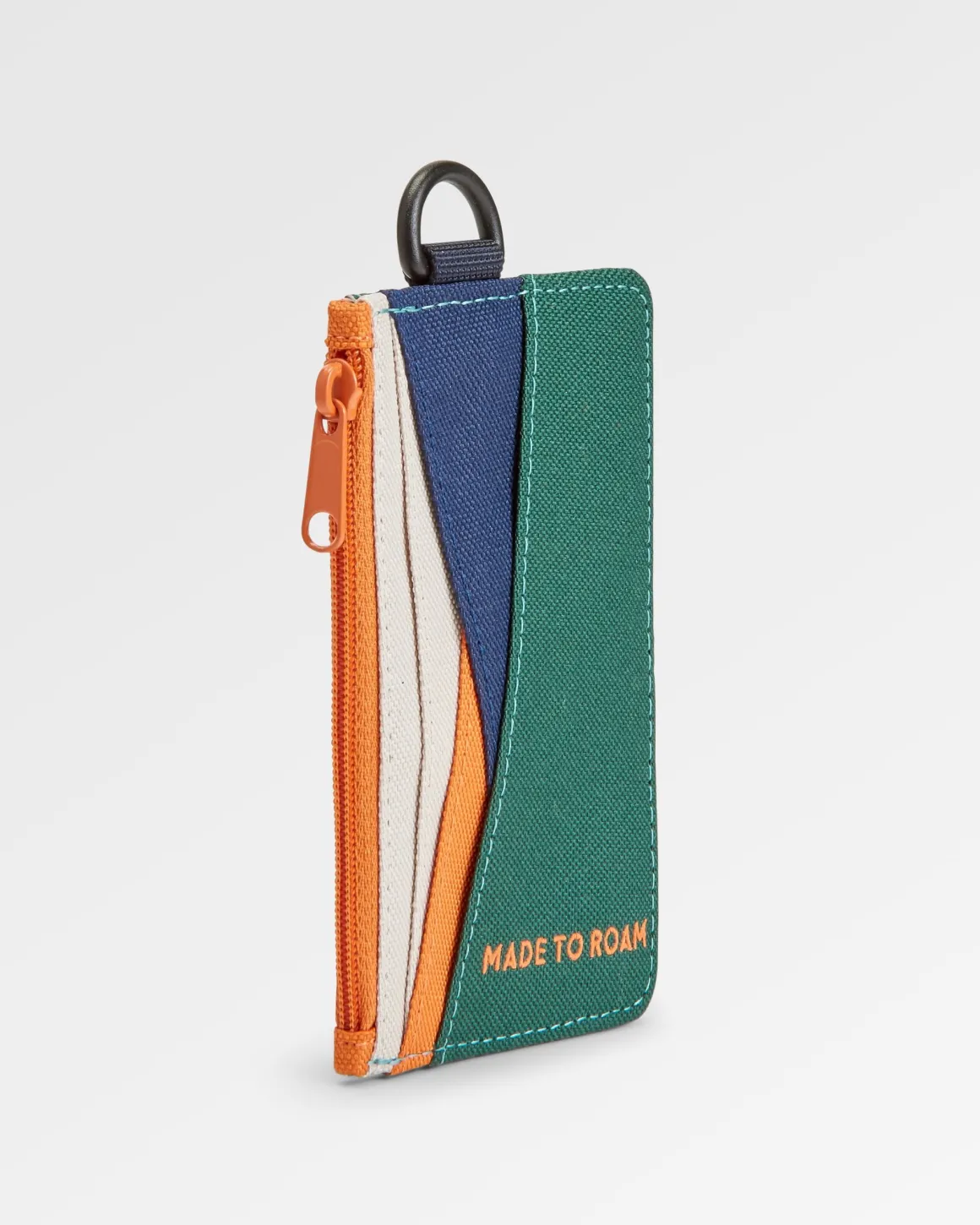 Mountain Recycled Card Holder - Rain Forest Orange Multi