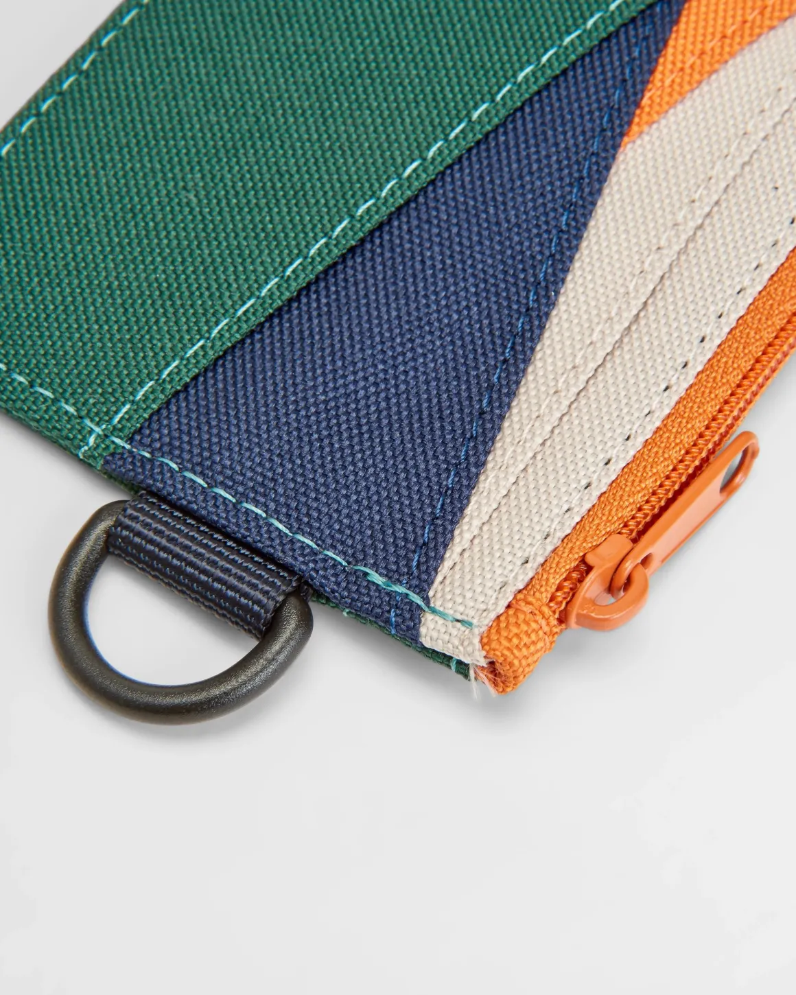 Mountain Recycled Card Holder - Rain Forest Orange Multi