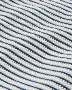 Muir Organic Knitted Sweater - Off White Stripe