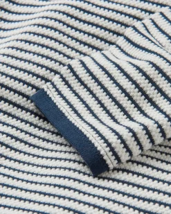 Muir Organic Knitted Sweater - Off White Stripe