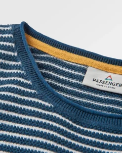 Muir Organic Knitted Sweater - Dark Denim