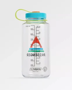 Nalgene 1L Wide Mouth Water Bottle - Clear