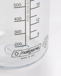 Nalgene 1L Wide Mouth Water Bottle - Clear