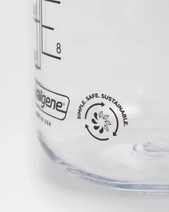 Nalgene 1L Wide Mouth Water Bottle - Clear