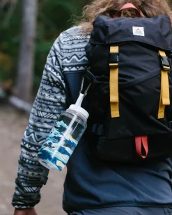 Nalgene 1L Wide Mouth Water Bottle - Winter Mountains