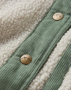 Nash Recycled Fleece Jacket - Vintage White