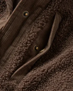 Nash Recycled Fleece Jacket - Coffee