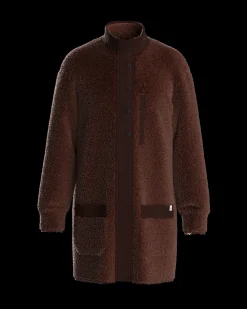 Nash Recycled Fleece Jacket - Coffee