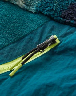 Navegado Recycled Soft-Touch Sherpa Fleece - Alpine Camo Rain Forest