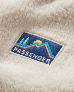 Nestling Recycled Polar-Lined Sherpa Fleece - Deep Plum