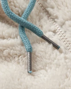 Nestling Recycled Polar-Lined Sherpa Fleece - Deep Plum