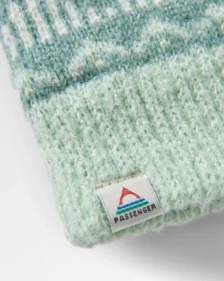 Nettle Recycled Fleece Lined Mittens - Arctic