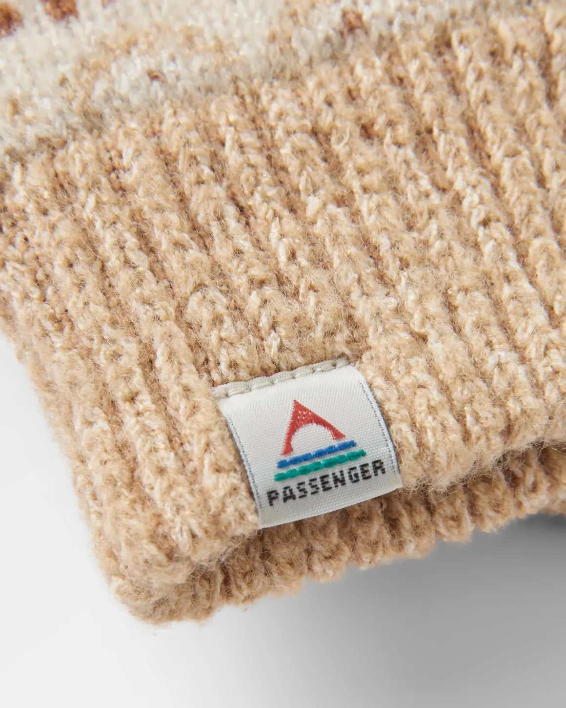 Nettle Recycled Fleece Lined Mittens - Birch