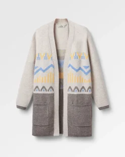 Nettle Recycled Knitted Cardigan - Birch