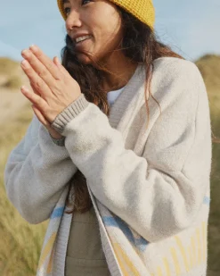 Nettle Recycled Knitted Cardigan - Birch