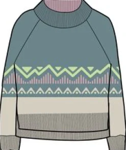 Nettle Recycled Knitted Sweater - Arctic