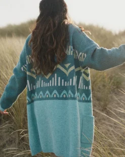 Nettle Recycled Knitted Sweater - Arctic