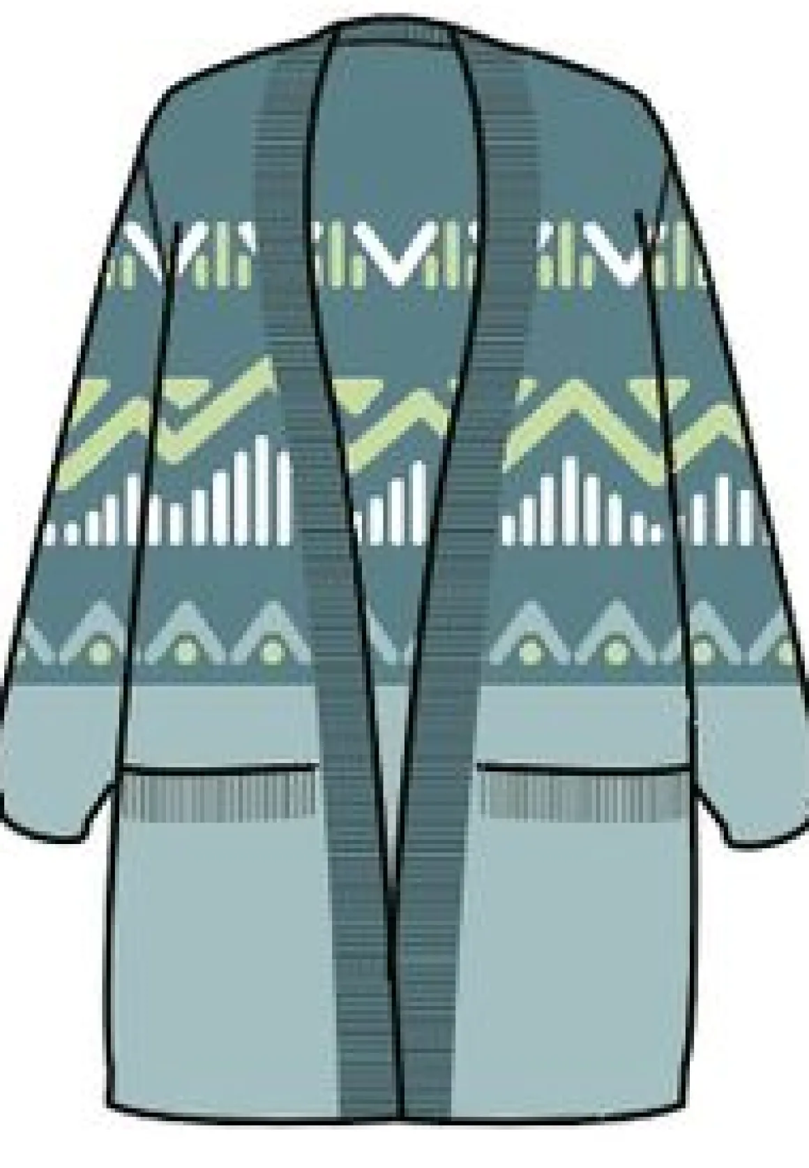 Nettle Recycled Knitted Sweater - Arctic