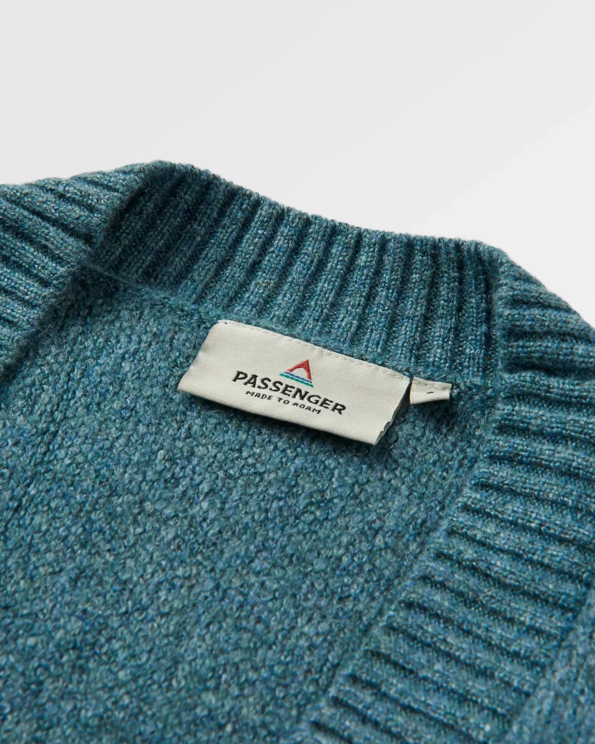 Nettle Recycled Knitted Sweater - Arctic