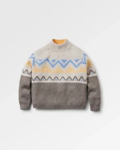 Nettle Recycled Knitted Sweater - Birch