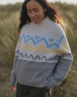 Nettle Recycled Knitted Sweater - Birch