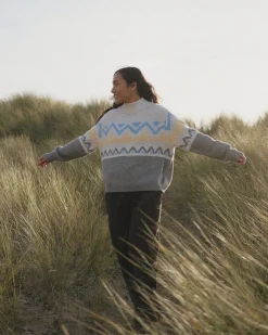 Nettle Recycled Knitted Sweater - Birch