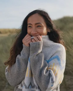 Nettle Recycled Knitted Sweater - Birch