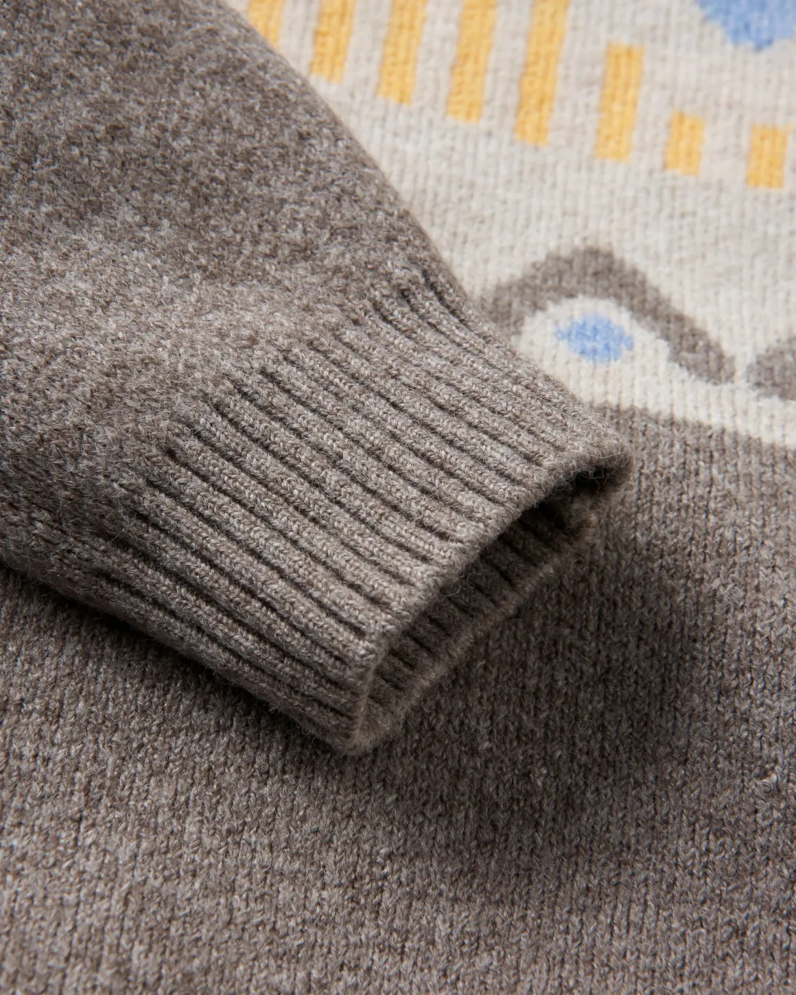 Nettle Recycled Knitted Sweater - Birch