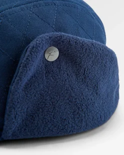 Nightfall Recycled Polar Fleece Lined Hat - Tidal Blue