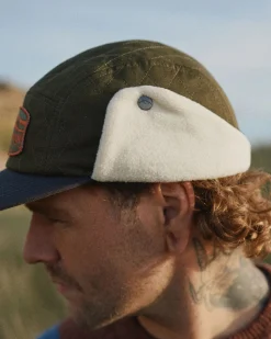 Nightfall Recycled Polar Fleece Lined Hat - Dusty Olive