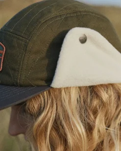 Nightfall Recycled Polar Fleece Lined Hat - Dusty Olive