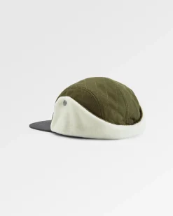 Nightfall Recycled Polar Fleece Lined Hat - Dusty Olive