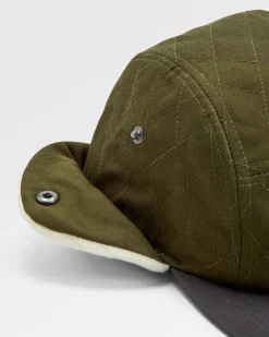 Nightfall Recycled Polar Fleece Lined Hat - Dusty Olive