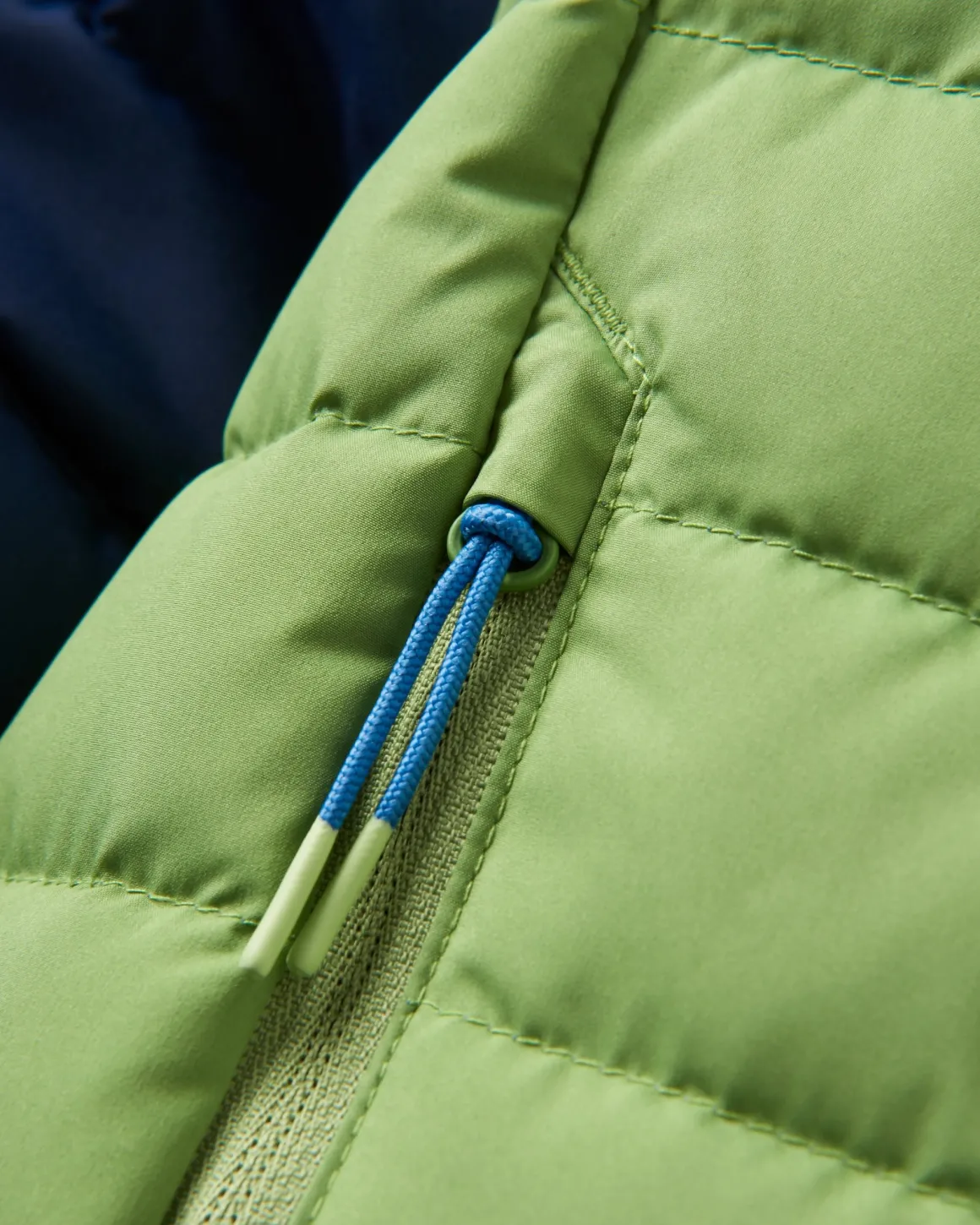 Northstar Down Recycled Jacket - Rich Navy/Pear Green/Arctic