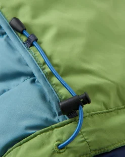 Northstar Down Recycled Jacket - Rich Navy/Pear Green/Arctic