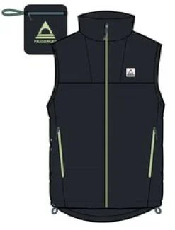 Northstar Down Recycled Vest - Black