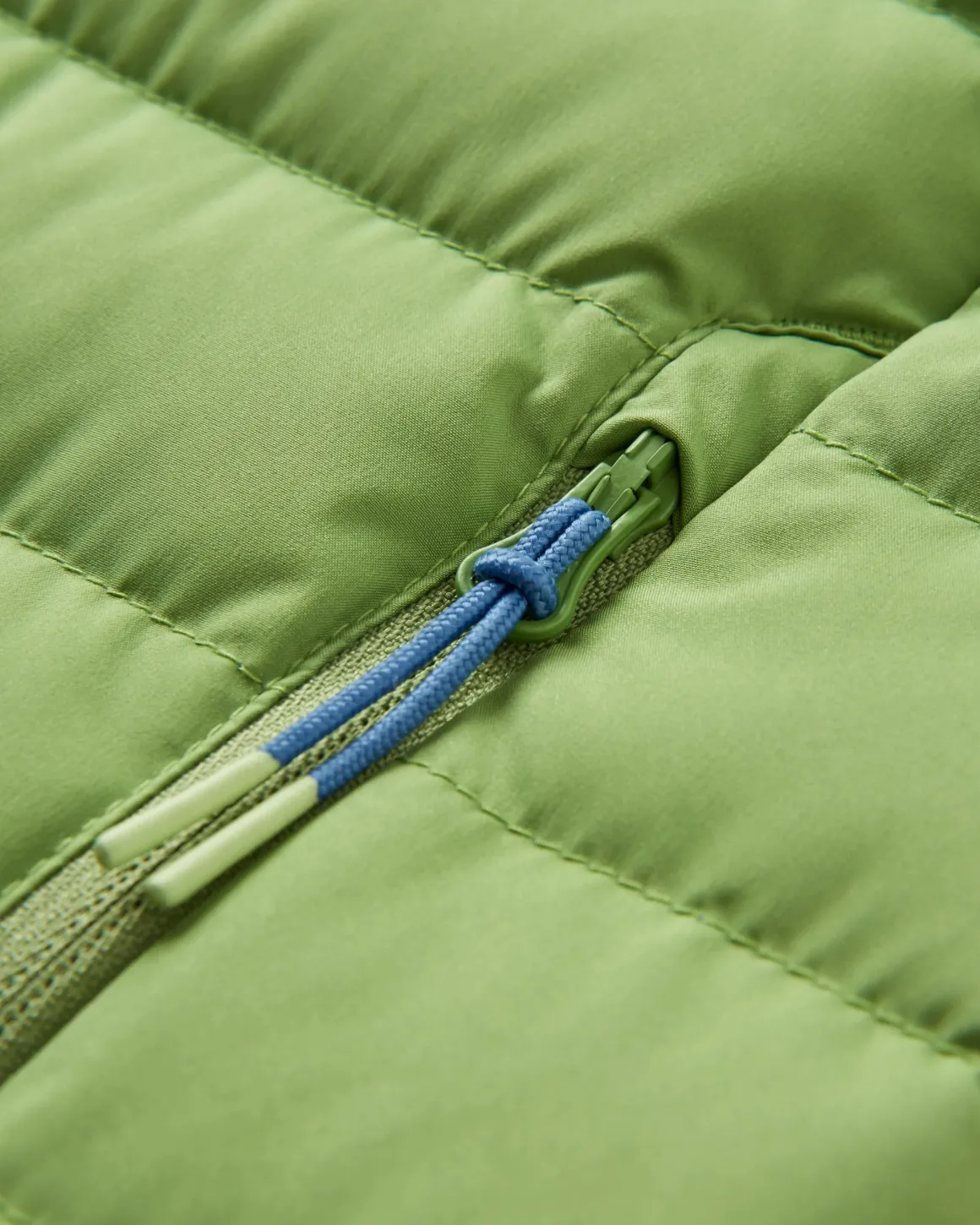 Northstar Down Recycled Vest - Rich Navy/Pear Green/Arctic