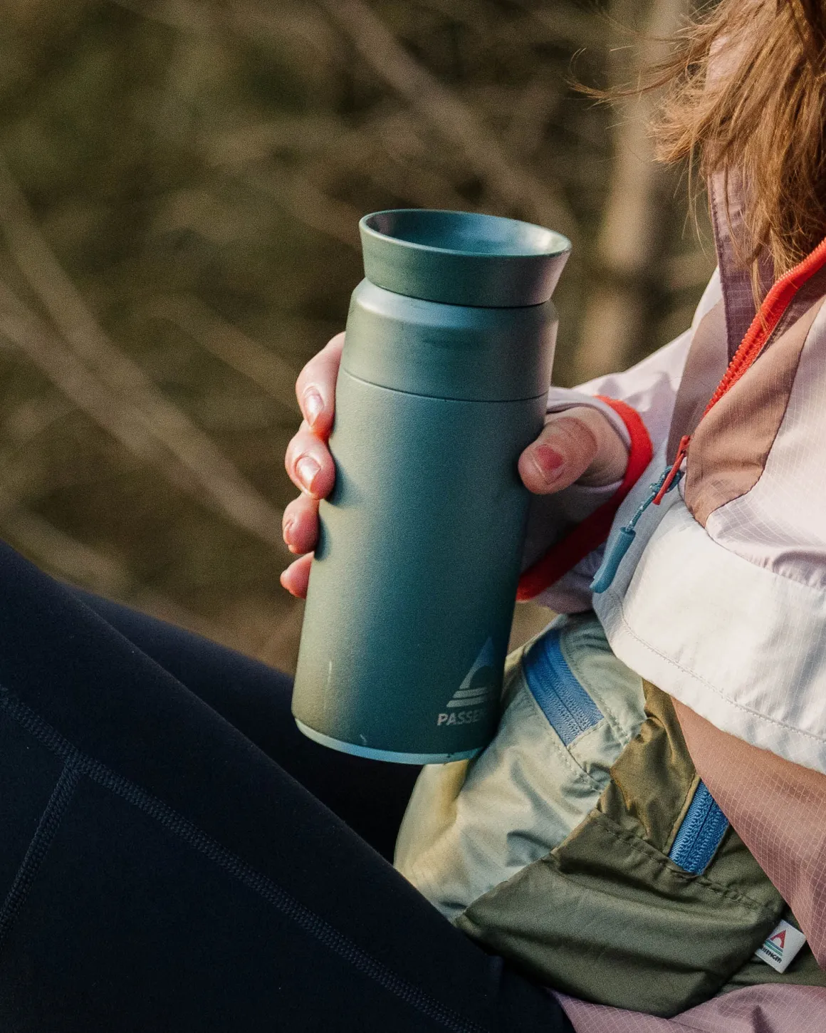 Ocean Bottle Brew Flask 350ml - Passenger Forest Green