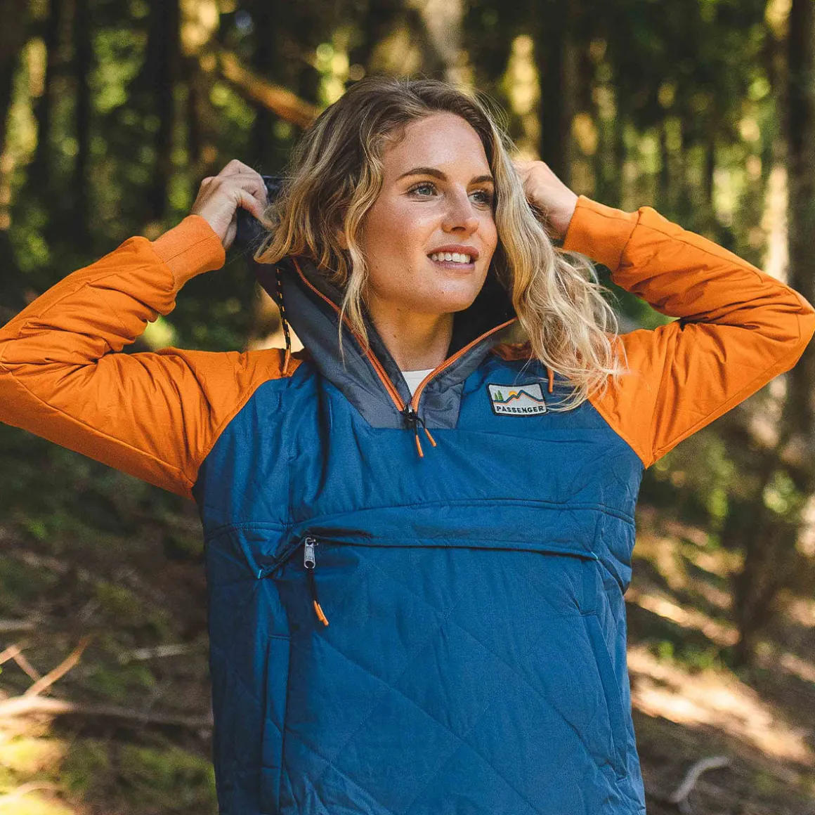 Ocean Recycled Insulated Half Zip Jacket - Ensign Blue